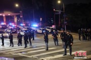 孟州约200名海军陆战队士兵进驻洛杉矶 开始执行警戒守卫任务